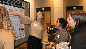 The Vanderbilt Kennedy Center held its 15th annual VKC Science Day on Tuesday, Oct. 15, at Vanderbilt University’s Student Life Center. More than 100 undergraduate and graduate students, postdoctoral fellows, research staff, and faculty members showcased their work among fellow colleagues across Vanderbilt University and Vanderbilt University Medical Center.